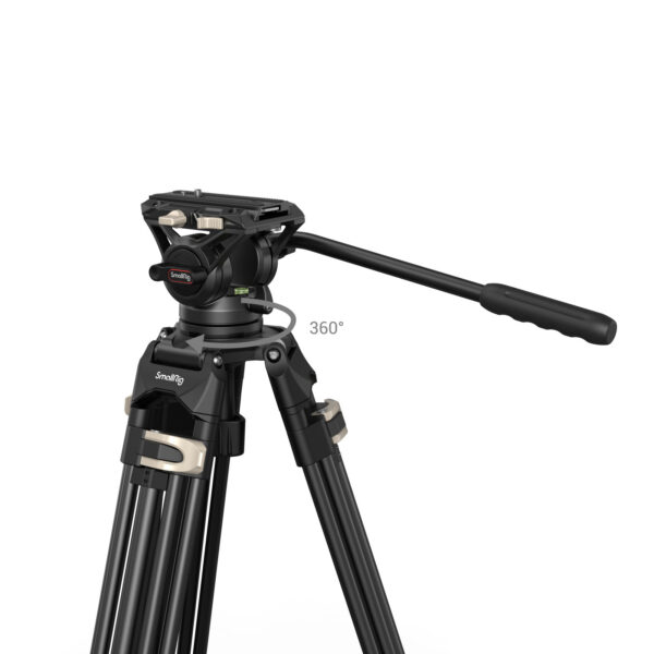 SmallRig Heavy-Duty Fluid Head Tripod AD-01 3751B - Image 7