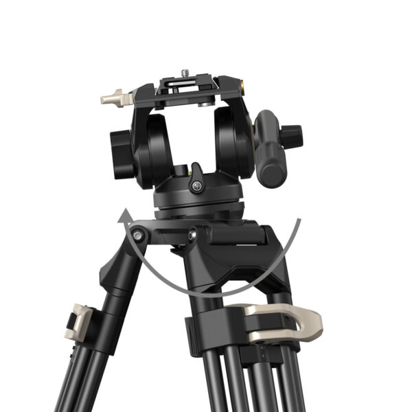 SmallRig Heavy-Duty Fluid Head Tripod AD-01 3751B - Image 6