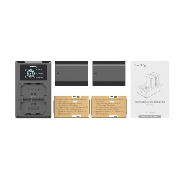 SmallRig NP-FZ100 Camera Battery and Charger Kit 3824B - Image 8