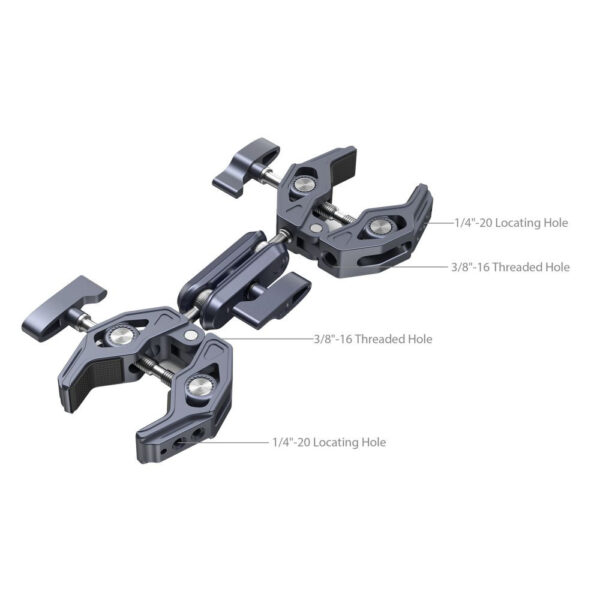 SmallRig Super Clamp with Double Crab-Shaped Clamps 4103B - Image 2