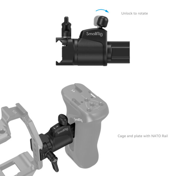 SmallRig Universal Rotating Handle Adapter 4112 - Image 4