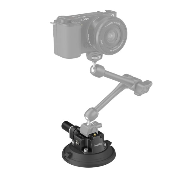 SmallRig 4'' Suction Cup Camera Mounting Support for Vehicle Shooting 4122B - Image 4