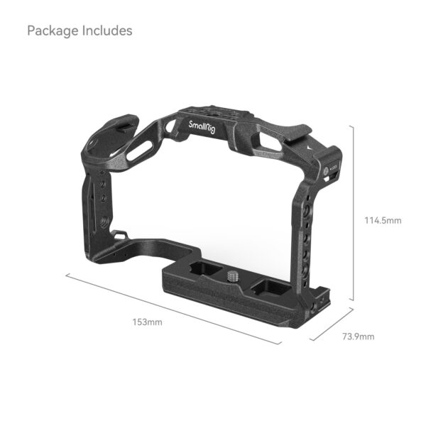 SmallRig "Black Mamba" Camera Cage for Canon EOS R6 Mark II 4161 - Image 2