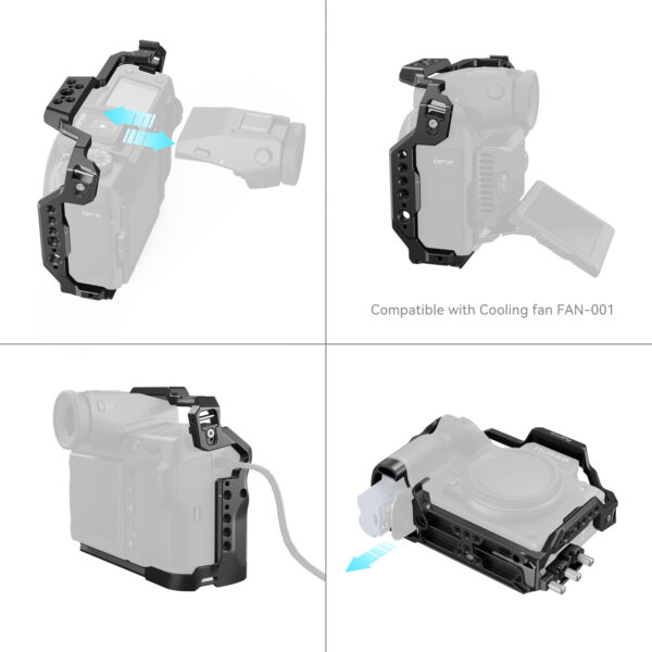 SmallRig Cage Kit for FUJIFILM GFX100 II 4201 - Image 5