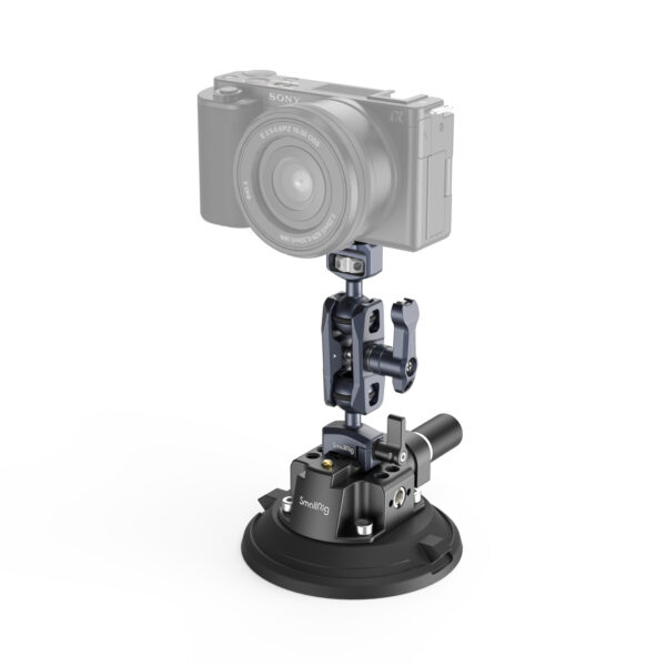 SmallRig 4" Suction Cup Camera Mount Kit for Vehicle Shooting 4236B - Image 3