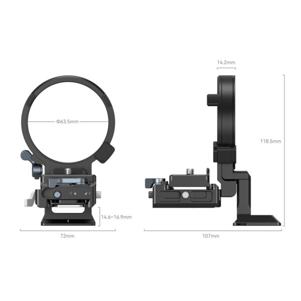 SmallRig Rotatable Horizontal-to-Vertical Mount Plate Kit for Sony Alpha 1 / Alpha 7 / Alpha 9 / FX Series 4244 - Image 3