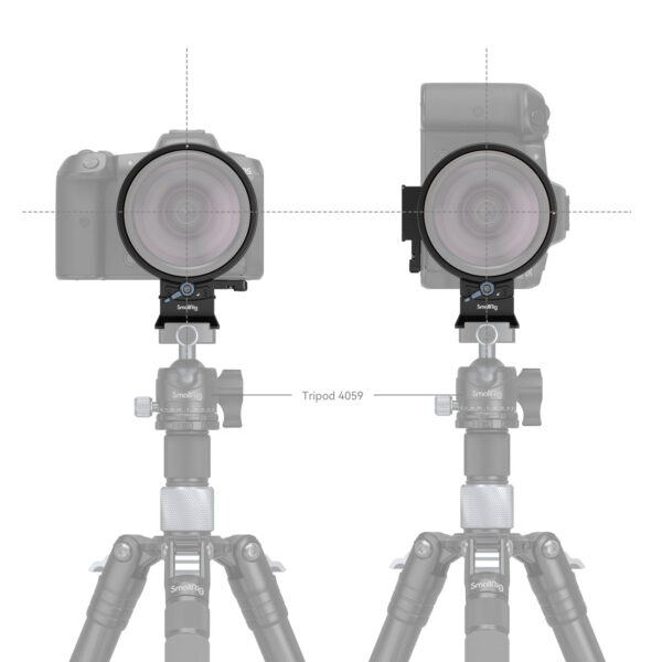 SmallRig Rotatable Horizontal-to-Vertical Mount Plate Kit for Canon EOS Specific R Series Cameras 4300 - Image 4