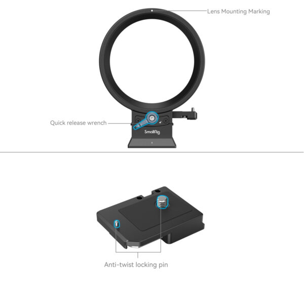 SmallRig Rotatable Horizontal-to-Vertical Mount Plate Kit for Canon EOS Specific R Series Cameras 4300 - Image 6