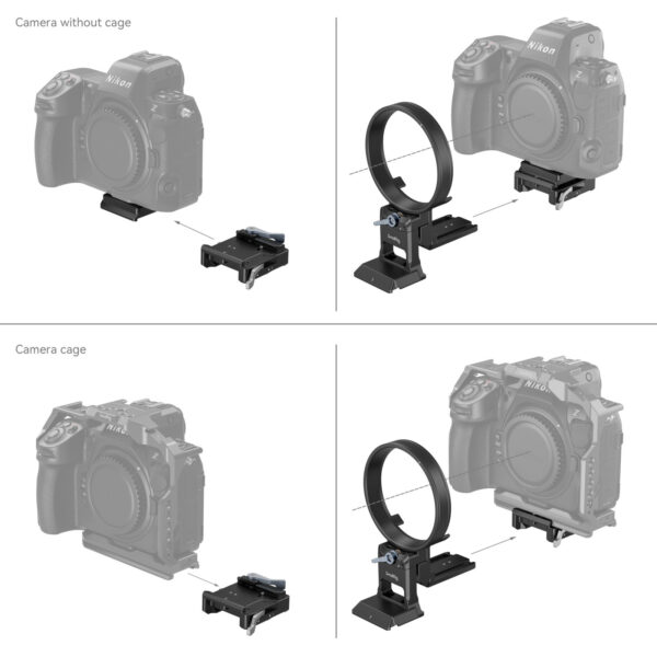SmallRig Rotatable Horizontal-to-Vertical Mount Plate Kit for Nikon Specific Z Series Cameras 4306 - Image 5