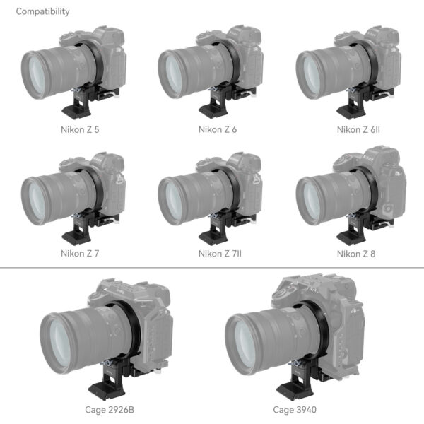 SmallRig Rotatable Horizontal-to-Vertical Mount Plate Kit for Nikon Specific Z Series Cameras 4306 - Image 8