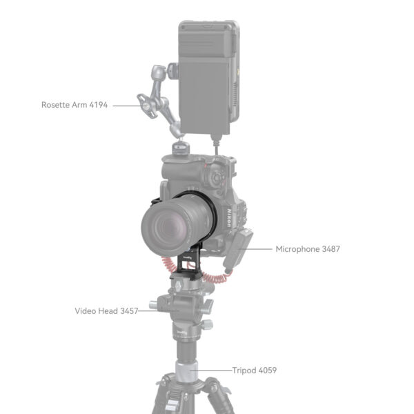 SmallRig Rotatable Horizontal-to-Vertical Mount Plate Kit for Nikon Specific Z Series Cameras 4306 - Image 9
