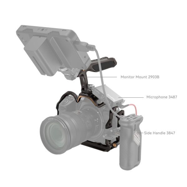 SmallRig "Night Eagle" Cage Kit for Nikon Z 8 4317 - Image 5