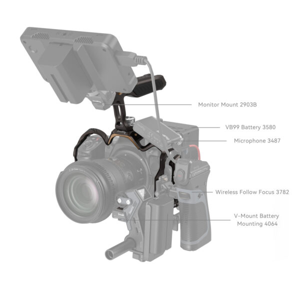 SmallRig "Night Eagle" Cage Kit for Nikon Z 8 4317 - Image 7