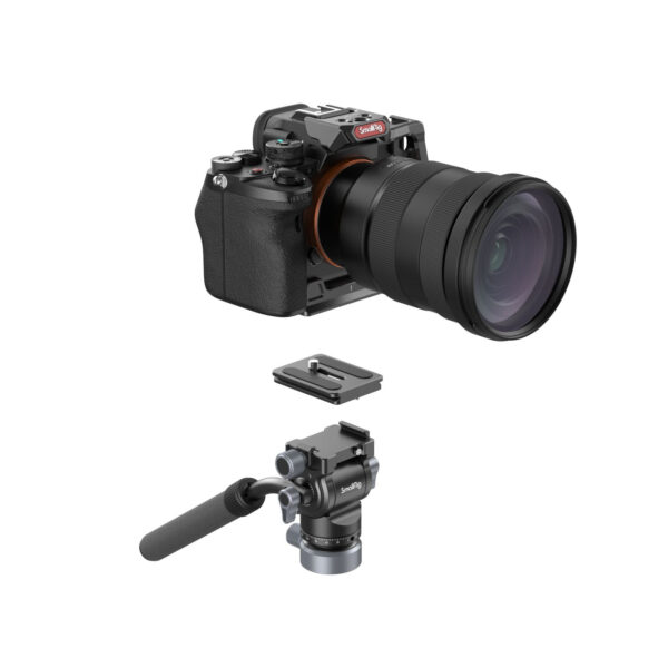 SmallRig FreeBlazer Aluminum Alloy Video Tripod CT190 4319 - Image 3