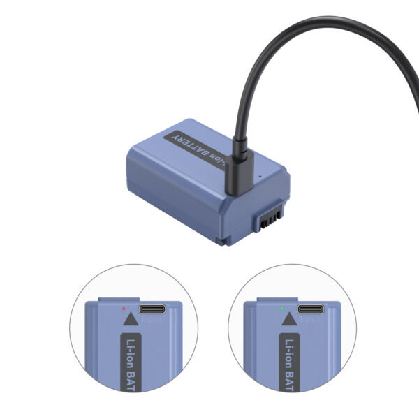 SmallRig NP-FW50 USB-C Rechargeable Camera Battery 4330 - Image 7
