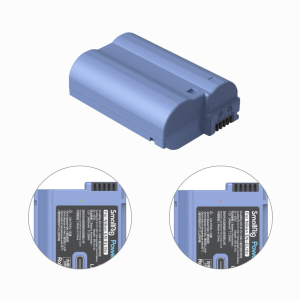 SmallRig EN-EL15c USB-C Rechargeable Camera Battery 4332B - Image 6