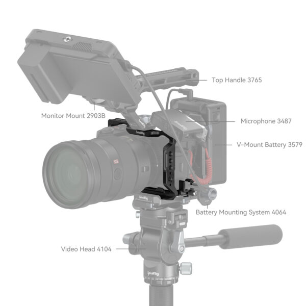 SmallRig Cage Kit for Sony Alpha 6700 4336 - Image 10
