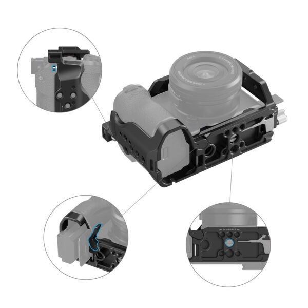 SmallRig Cage Kit for Sony Alpha 6700 4336 - Image 5