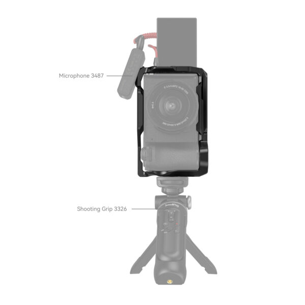 SmallRig Cage Kit for Sony Alpha 6700 4336 - Image 7