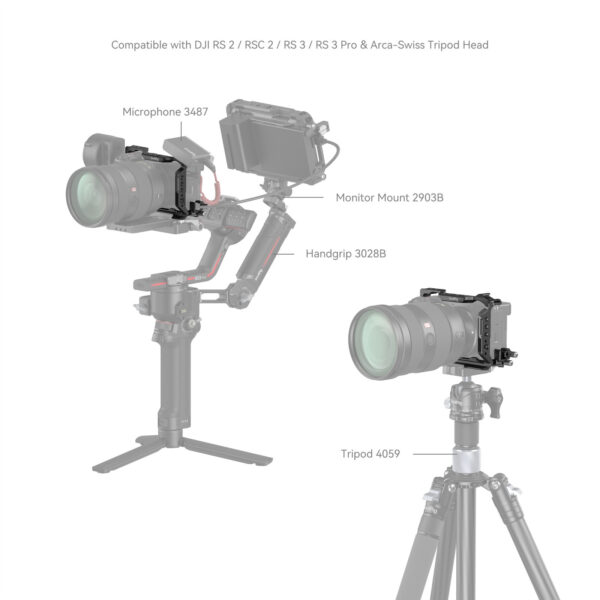 SmallRig Cage Kit for Sony Alpha 6700 4336 - Image 9