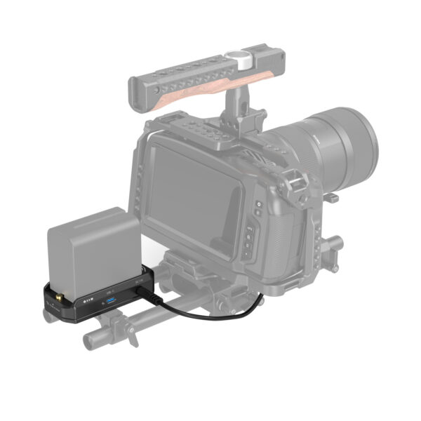 SmallRig NP-F Battery Adapter Mount Plate Kit for Canon EOS R5 / R5C and BMPCC 4K / 6K  (Advanced Edition) 4340 - Image 4