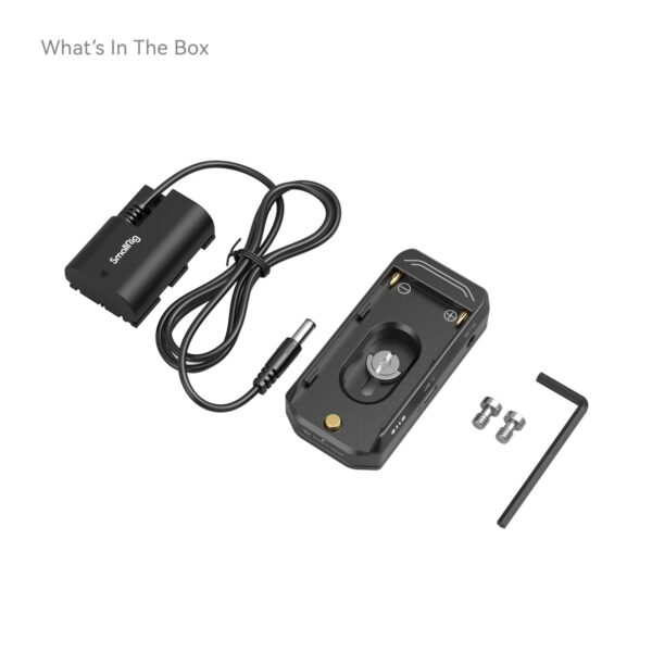 SmallRig NP-F Battery Adapter Mount Plate Kit for Canon EOS R5 / R5C and BMPCC 4K / 6K  (Advanced Edition) 4340 - Image 8