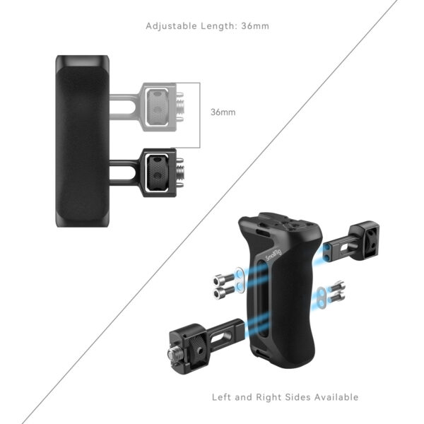 SmallRig Side Handle with Two-in-One Locating Screw 4346 - Image 7