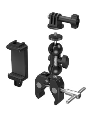 SmallRig Crab-Shaped Super Clamp with Ballhead Magic Arm 4373