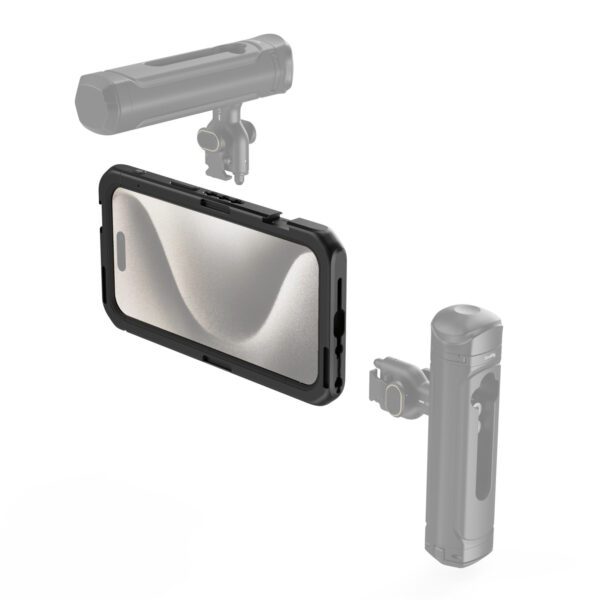 SmallRig Mobile Video Cage for iPhone 15 Pro Max 4391B - Image 3