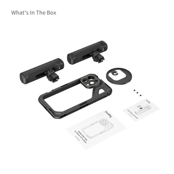 SmallRig Mobile Video Kit (Dual Handheld) for iPhone 15 Pro Max 4392B - Image 5