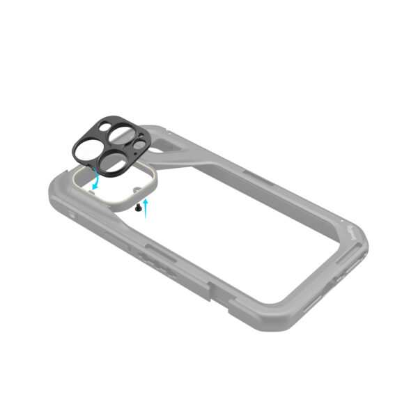 SmallRig 17mm Threaded Lens Back Mount Plate for iPhone 15 Pro Max / 15 Pro Cage 4394 - Image 4