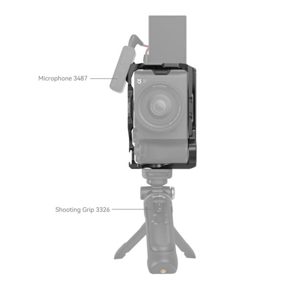 SmallRig Cage Kit for Sony Alpha 7C II / Alpha 7CR 4422 - Image 7