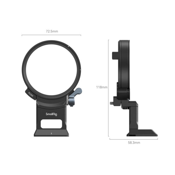 SmallRig Horizontal-to-Vertical Mount Plate for Sony Alpha 7C II / Alpha 7CR 4424 - Image 4