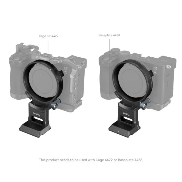 SmallRig Horizontal-to-Vertical Mount Plate for Sony Alpha 7C II / Alpha 7CR 4424 - Image 6