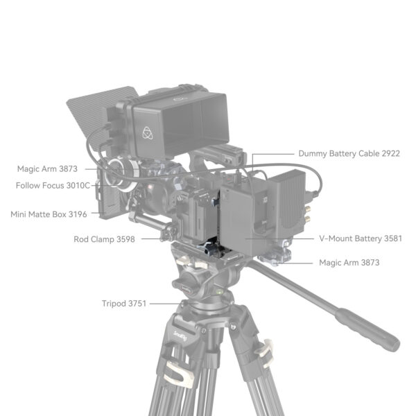 SmallRig V-Mount Battery Mount Plate 4505 - Image 8