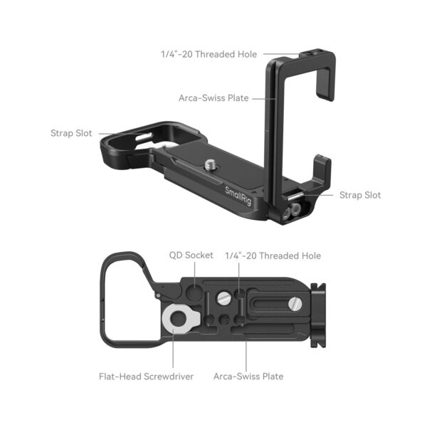 SmallRig L-Bracket for Sony Alpha 7C II / Alpha 7CR 4569 - Image 2