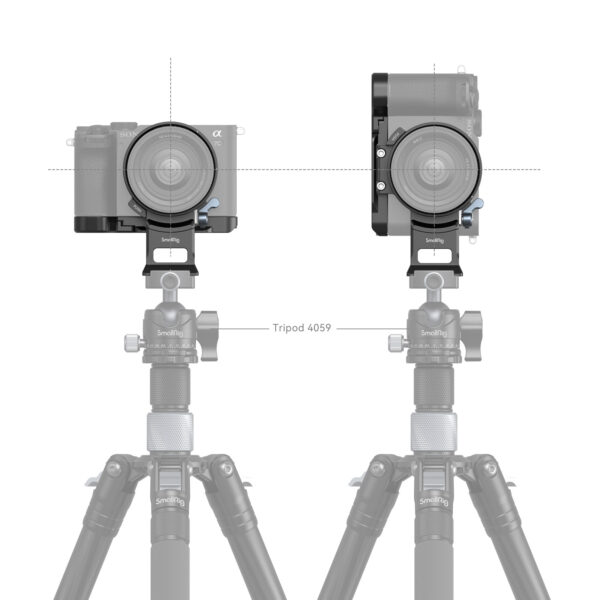SmallRig Horizontal-to-Vertical Mount Plate Kit for Sony Alpha 7C II / Alpha 7CR 4570 - Image 4