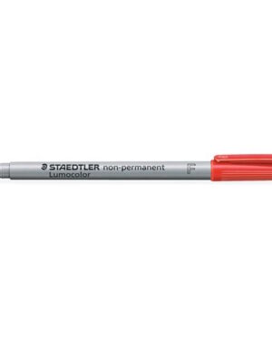 Staedtler 316-2 Lumocolor Non-Permanent Fine Marker Red