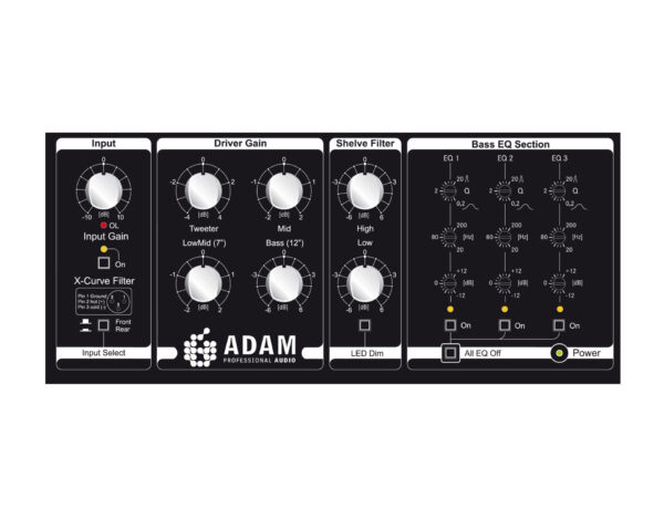 Adam Audio S6X Main Monitor 4-way system 2x12" woofer - Image 2