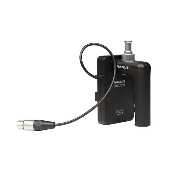 Nanlite V-Mount Battery Grip with 4-Pin XLR Connector - Image 2
