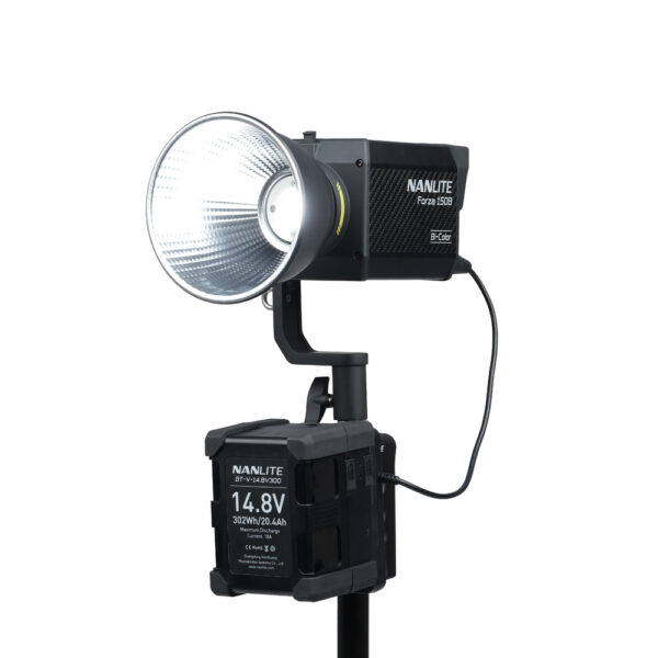 Nanlite V-Mount Battery Grip with 4-Pin XLR Connector - Image 6
