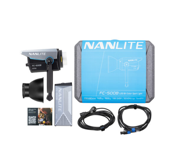 Nanlite FC-500C Full Colour RGB LED spotlight - Image 2