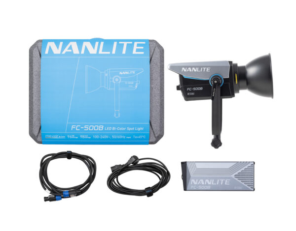 Nanlite FC-500C Full Colour RGB LED spotlight - Image 3