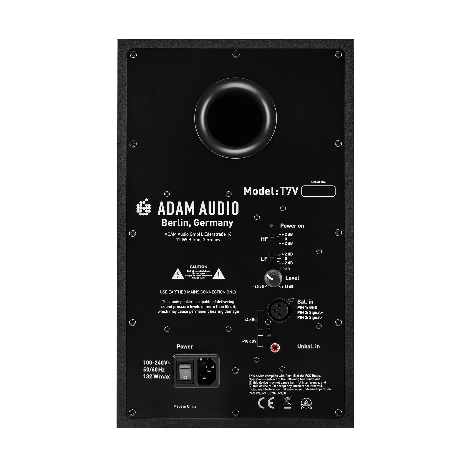 Adam Audio T7V Nearfield Monitor 2-way 7" woofer - Image 2
