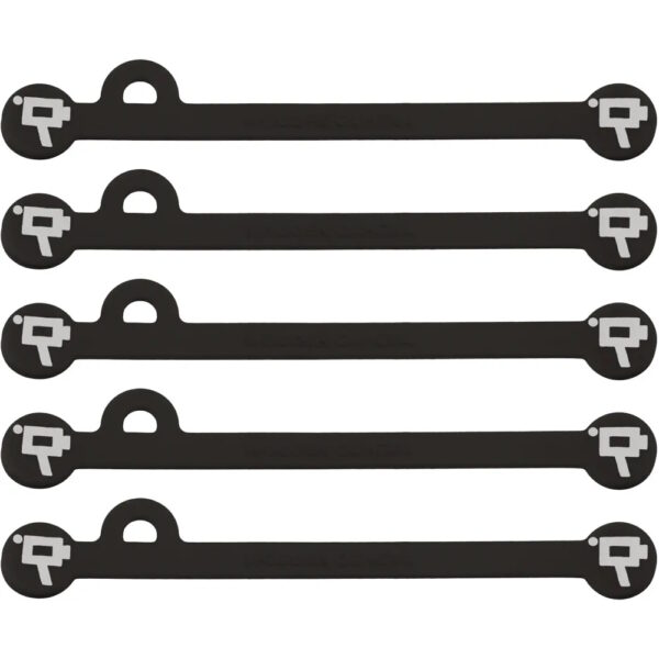 Wooden Camera - Cine Mag Ties - Black - 105mm - Pack of 5