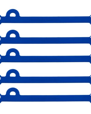 Wooden Camera - Cine Mag Ties - Blue - 105mm - Pack of 5