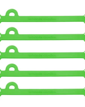 Wooden Camera - Cine Mag Ties - Neon Green - 105mm - Pack of 5