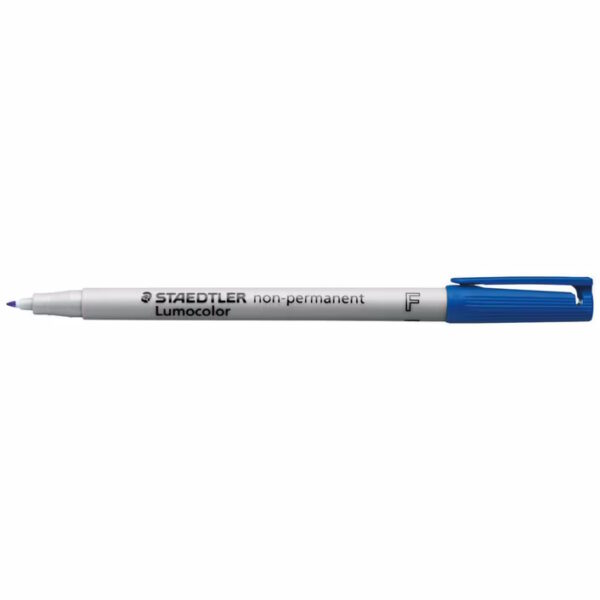 Staedtler 316-3 Lumocolor Non-Permanent Fine Marker Blue
