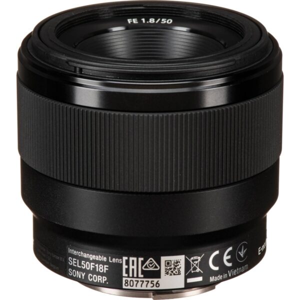 Sony E-Mount 50mm F1.8 Standard Prime Lens - Image 4