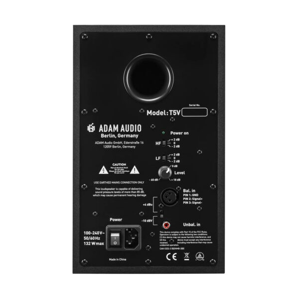 Adam Audio T5V Nearfield Monitor 2-way 5" woofer - Image 2